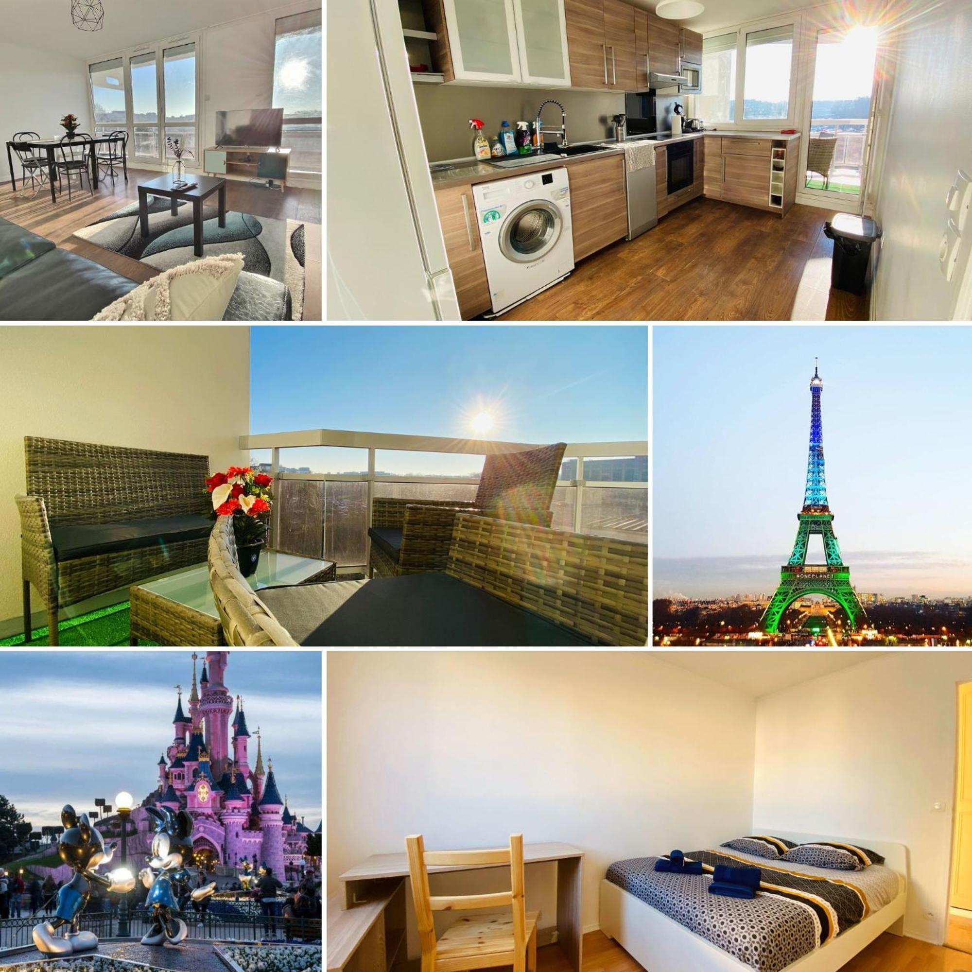 L'Appart Passerelle Paris Et Disney - Cozy Houses Noisy-le-Grand Eksteriør bilde